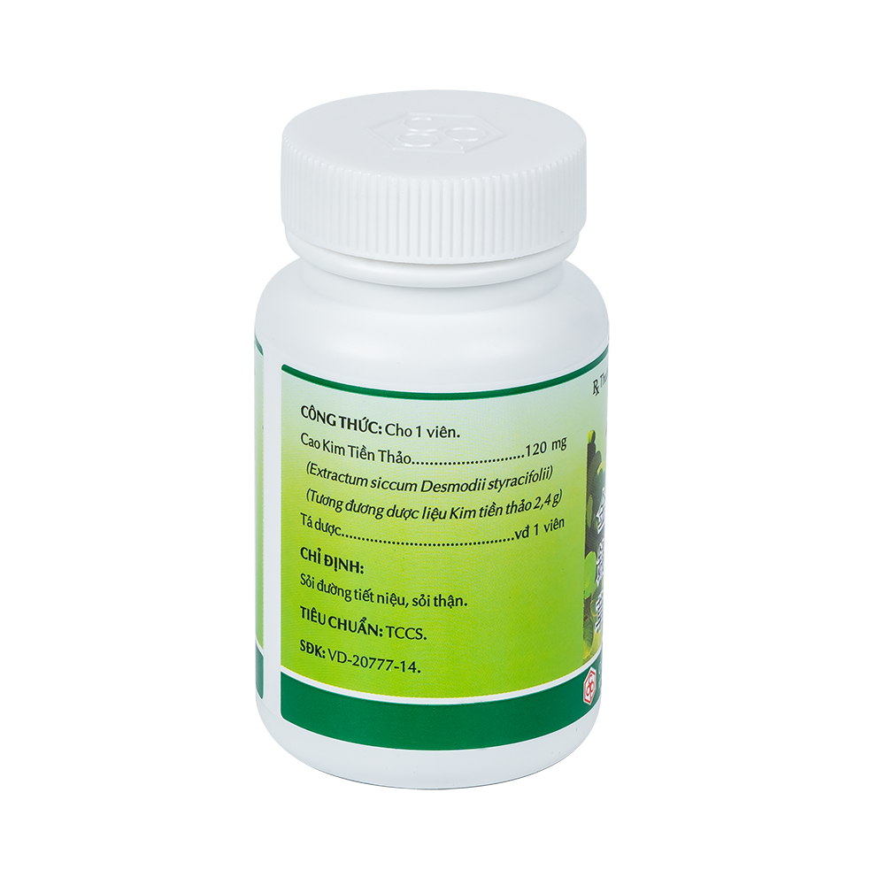 Thuốc trị sỏi thận KIM TIỀN THẢO (Chai 100BĐ)