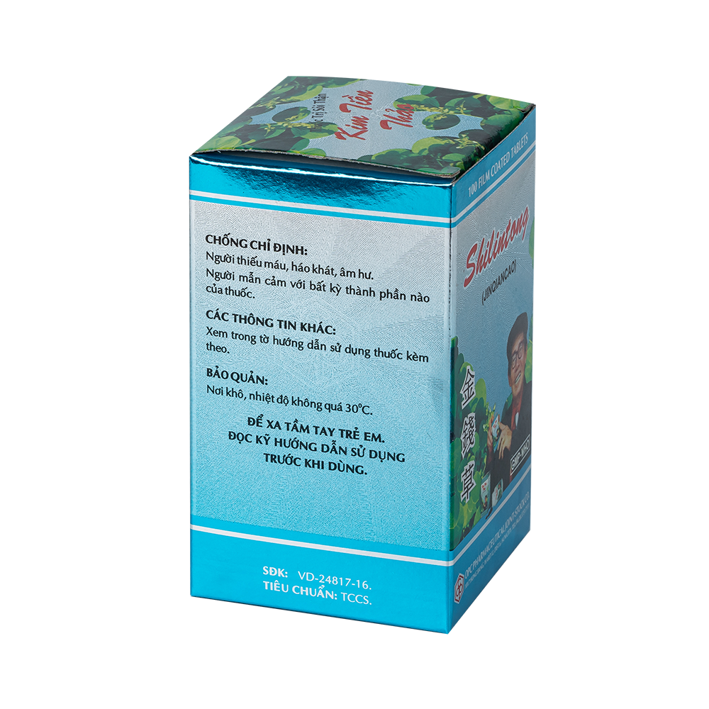 Thuốc trị sỏi thận KIM TIỀN THẢO (Chai 100BP)