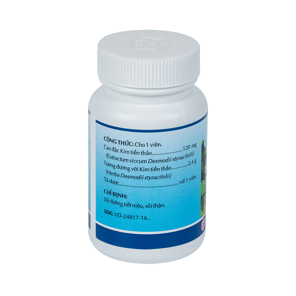 Thuốc trị sỏi thận KIM TIỀN THẢO (Chai 100BP)