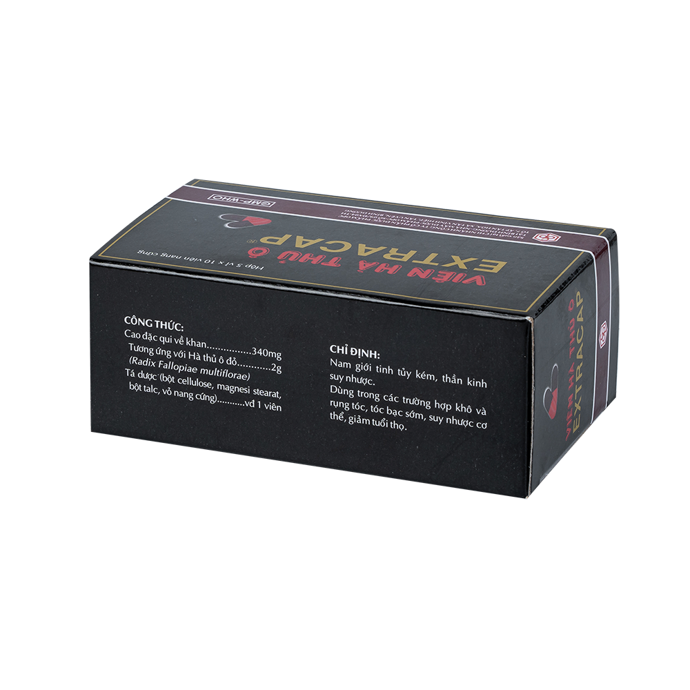 Viên hà thủ ô EXTRACAP (Hộp 50NC)
