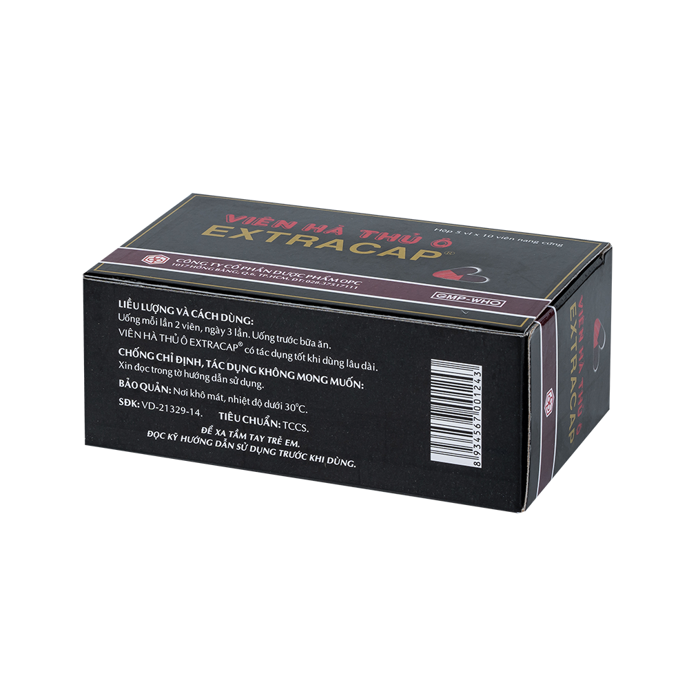 Viên hà thủ ô EXTRACAP (Hộp 50NC)