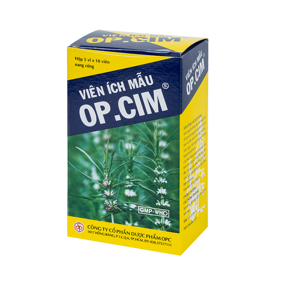 Viên ích mẫu OP.CIM (Hộp 50NC)