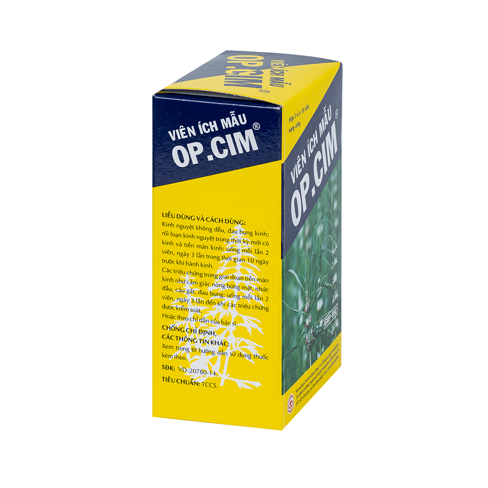 Viên ích mẫu OP.CIM (Hộp 50NC)