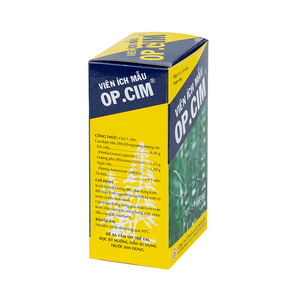 Viên ích mẫu OP.CIM (Hộp 50NC)