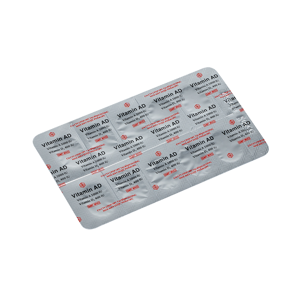 VITAMIN AD (Hộp 40NM)