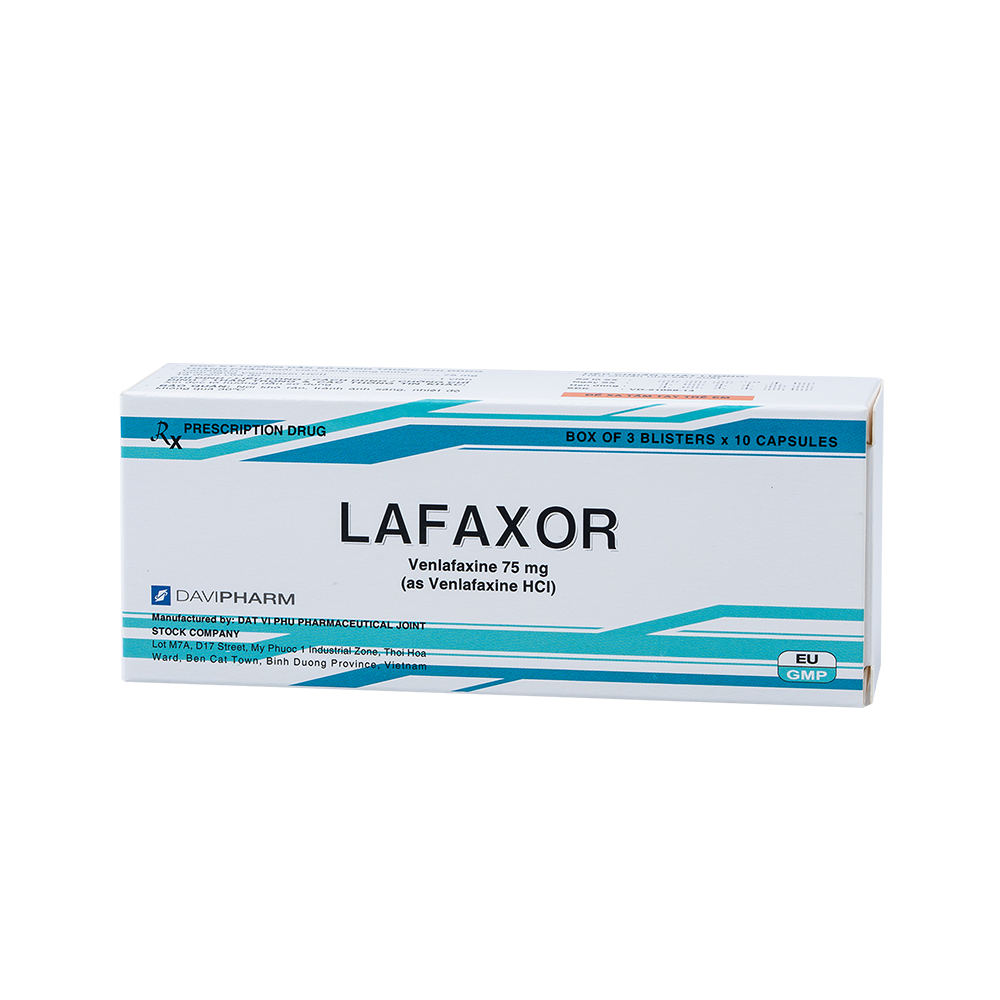 LAFAXOR Hộp 30 Viên Davipharm