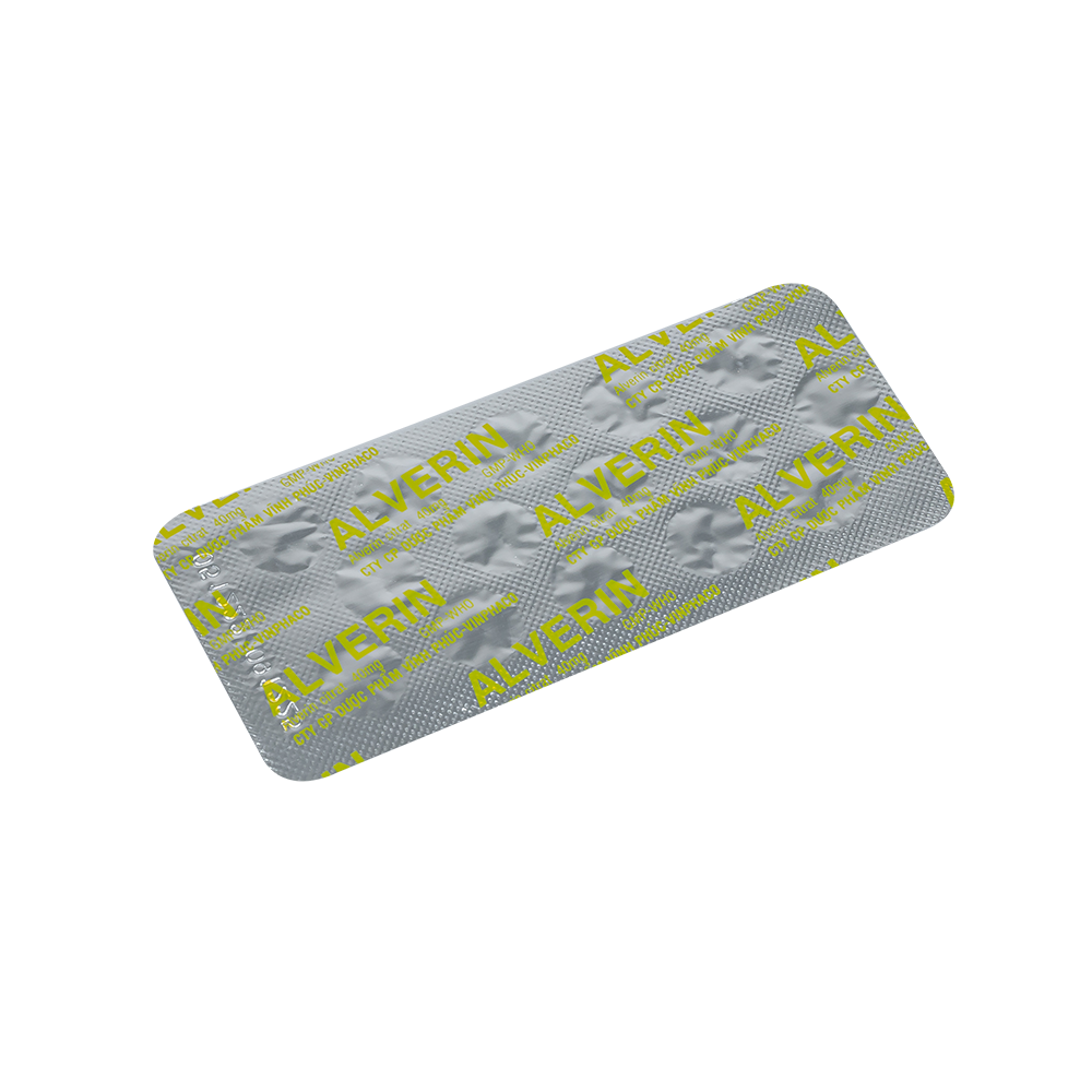 ALVERIN Hộp 50 vỉ x 15 viên  VINPHACO