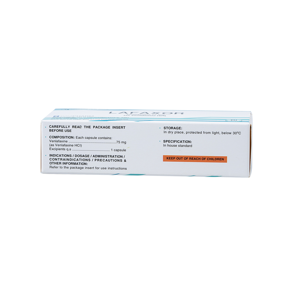 LAFAXOR Hộp 30 Viên Davipharm
