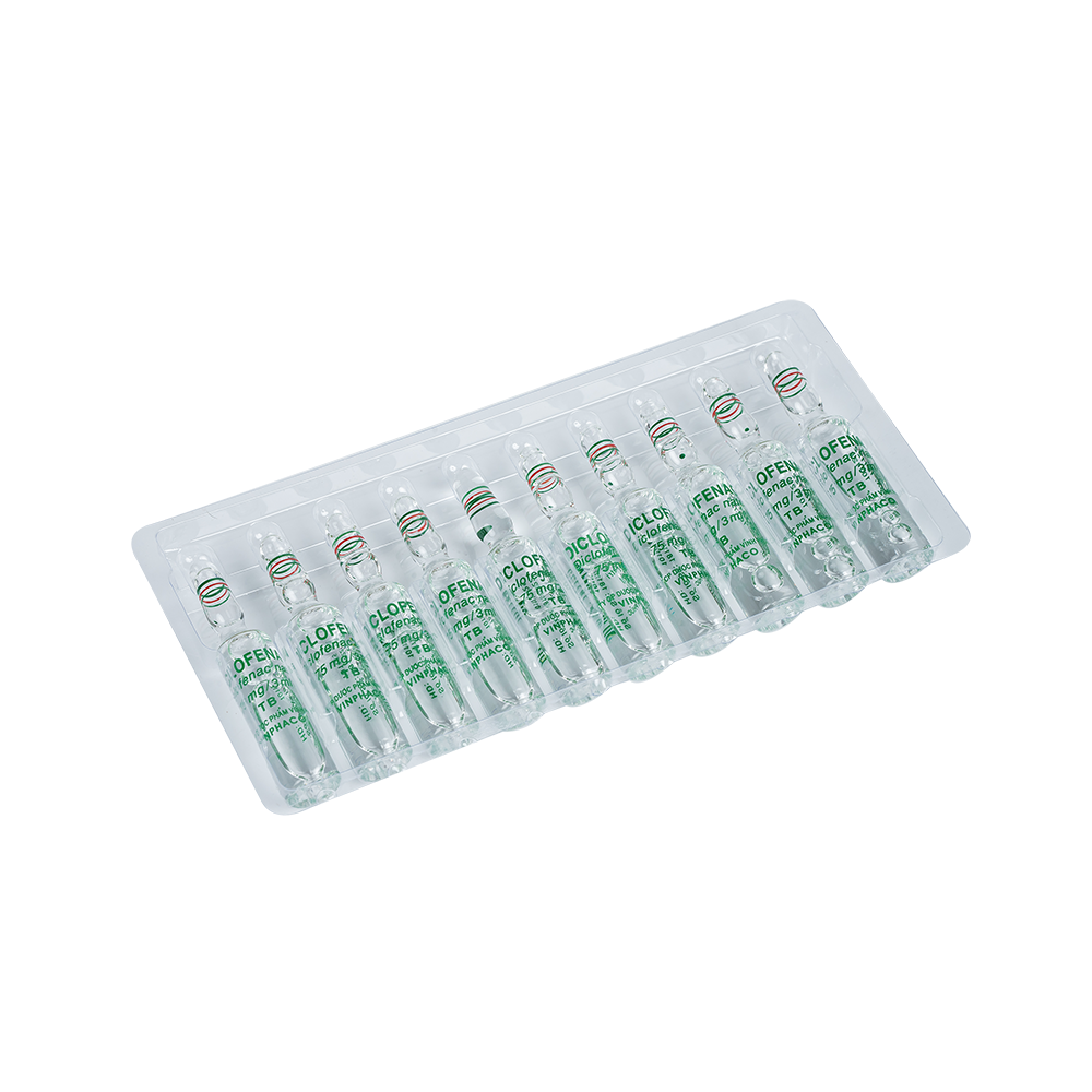 DICLOFENAC Hộp 1 vỉ x 10 ống VINPHACO