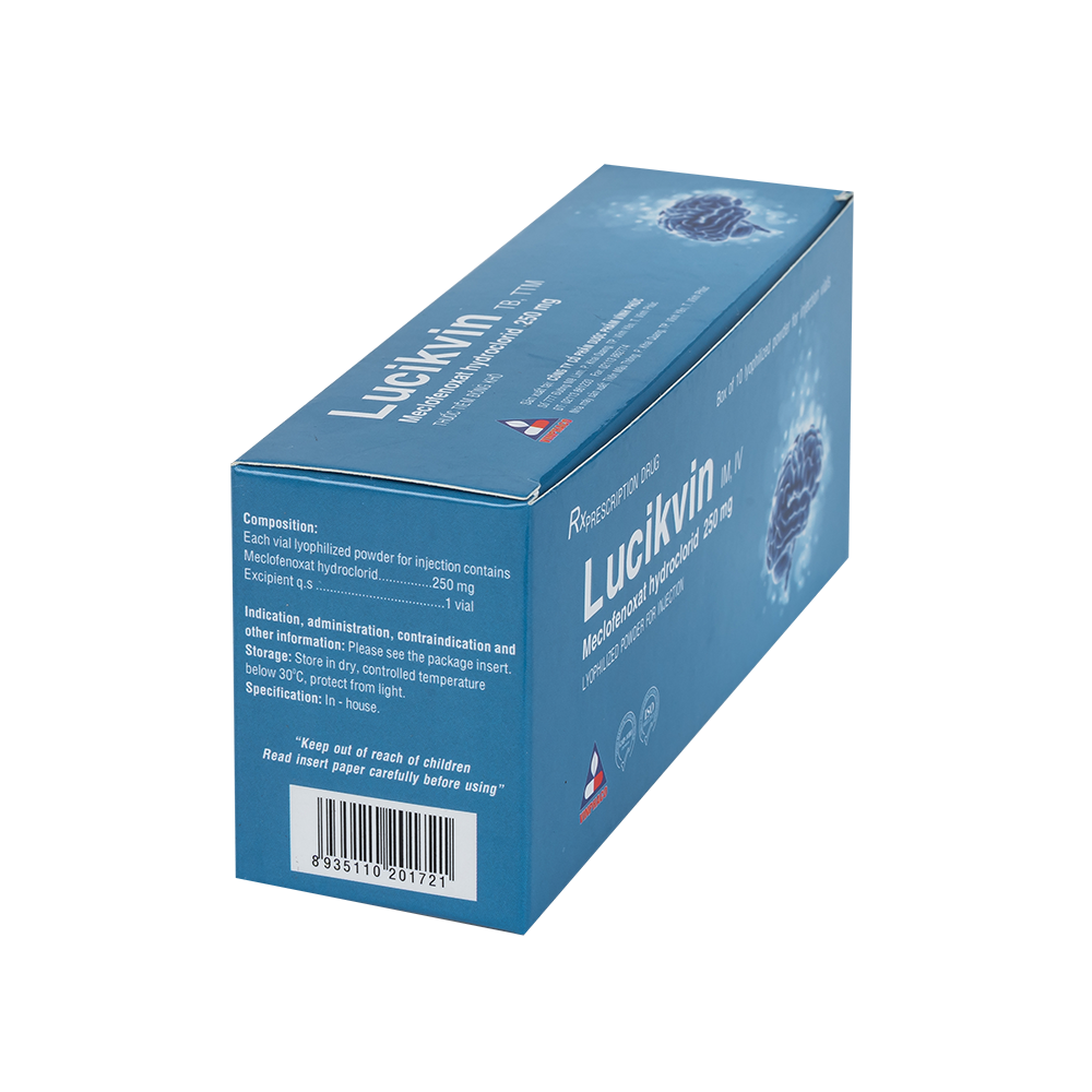 LUCIKVIN Hộp 10 lọ BĐK  VINPHACO