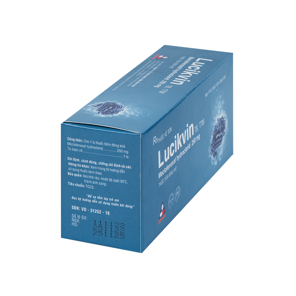 LUCIKVIN Hộp 10 lọ BĐK  VINPHACO
