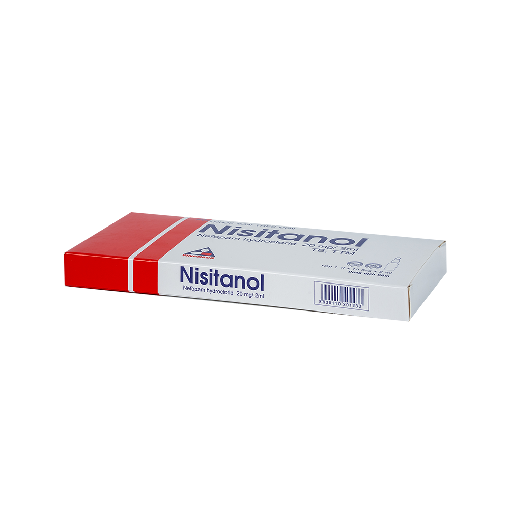 NISITANOL Hộp 1 vỉ x 10 ống  VINPHACO