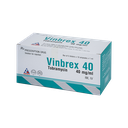 VINBREX 40 Hộp 5 vỉ x 10 ống  VINPHACO