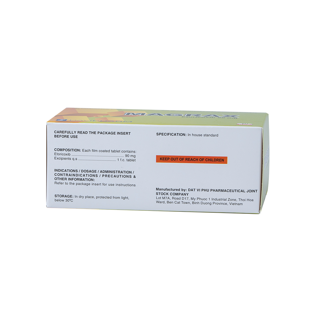 MAGRAX Hộp 100 Viên Davipharm