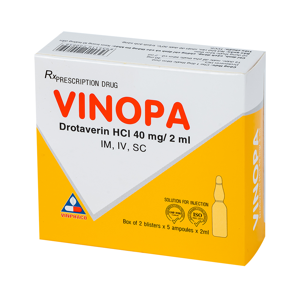VINOPA Hộp 2 vỉ x 5 ống  VINPHACO