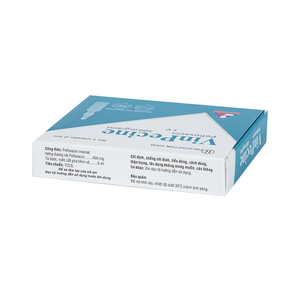 VINPECINE Hộp 1 vỉ x 5 ống  VINPHACO