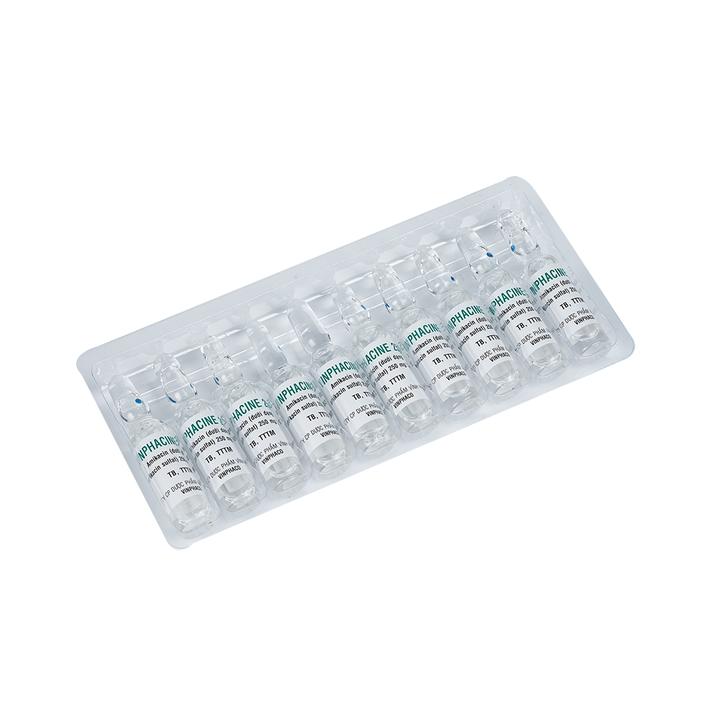 VINPHACINE 250 Hộp 1 vỉ 10 ống  VINPHACO