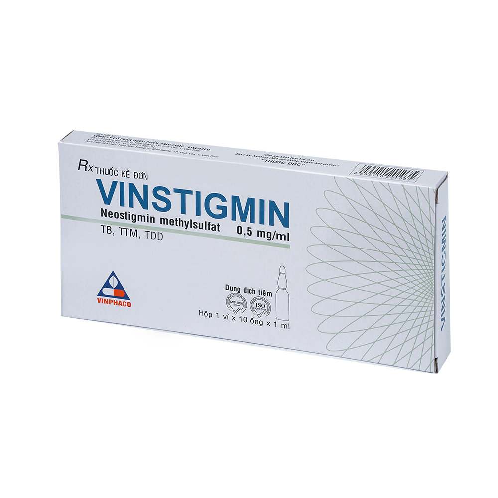 VINSTIGMIN Hộp 1 vỉ x 10 ống  VINPHACO