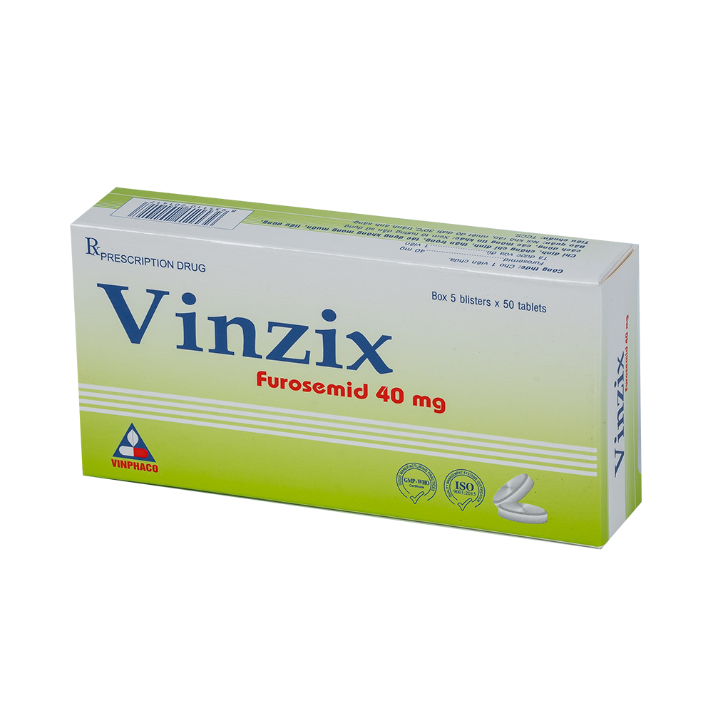 VINZIX Hộp 5 vỉ x 50 viên nén VINPHACO