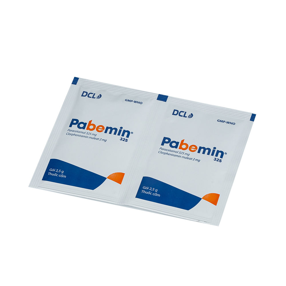 PABEMIN 325 Hộp 30 gói x 2,5g Dược Cửu Long