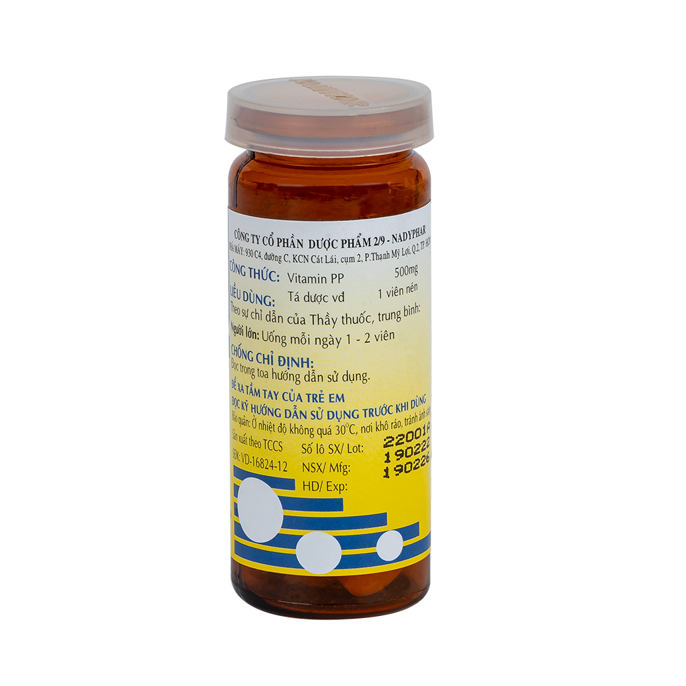 PP 500 Chai 30 viên