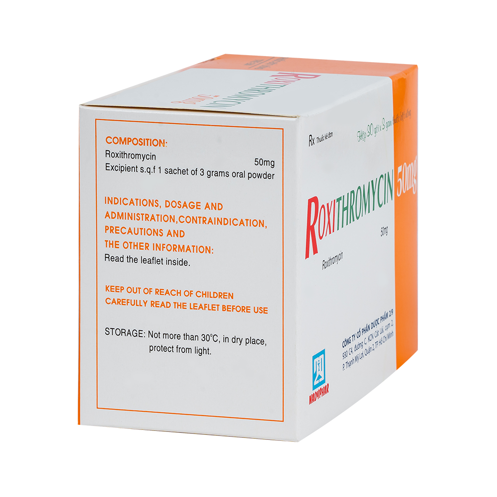 ROXITHROMYCIN 50mg