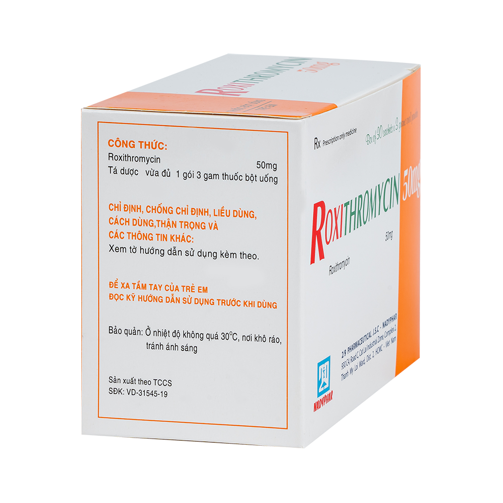 ROXITHROMYCIN 50mg