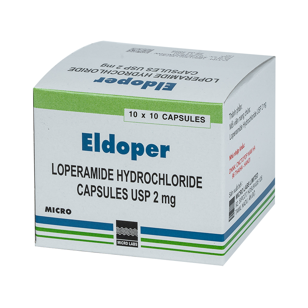 Eldoper (Thùng x 150 hộp x 10 vỉ x 10 viên)