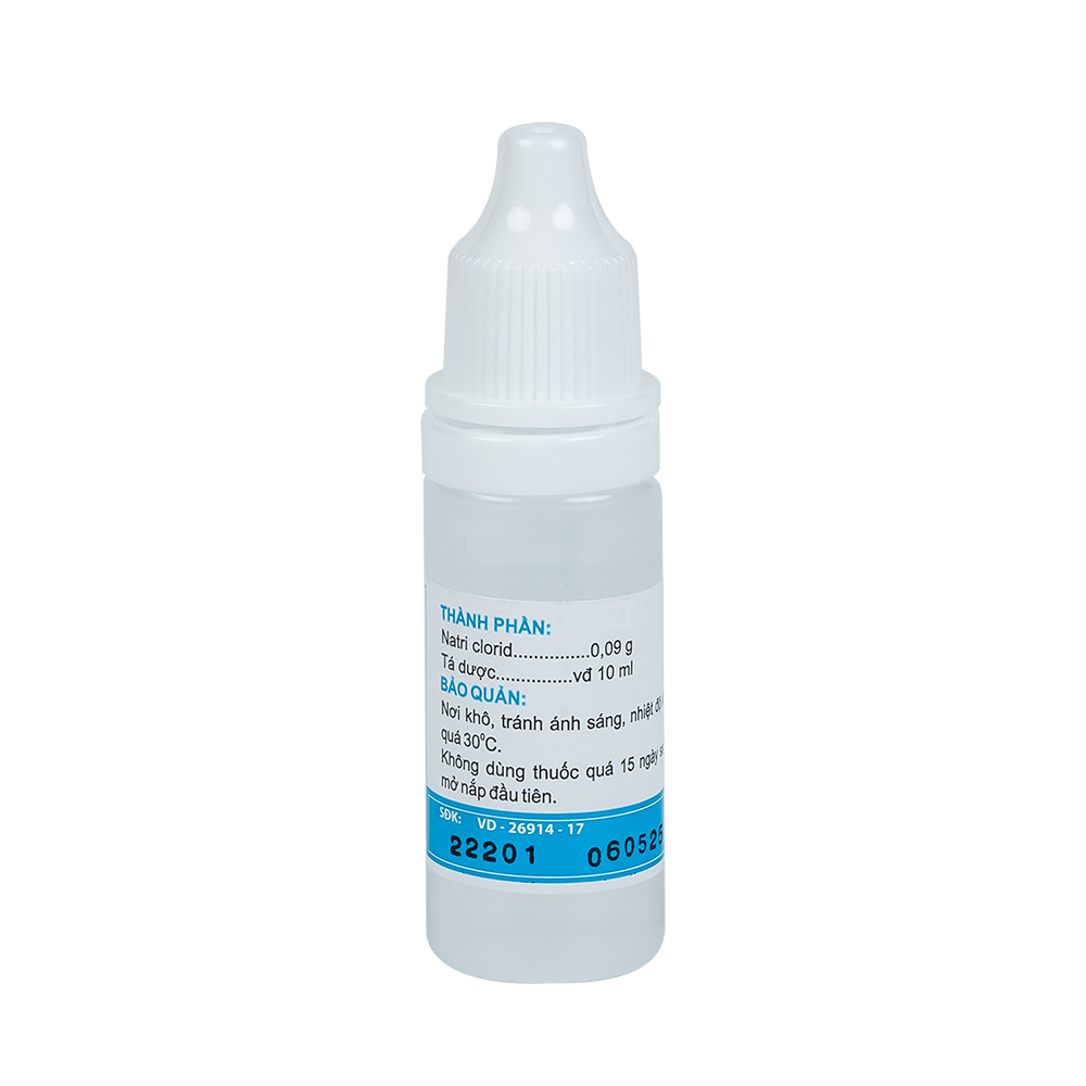 Natri Clorid 0,9% Hộp 1 lọ 10ml