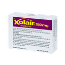 XOLAIR 150MG Hộp 1 lọ bột 150mg và một ống dung môi chứa 2ml nước pha tiêm Novartis