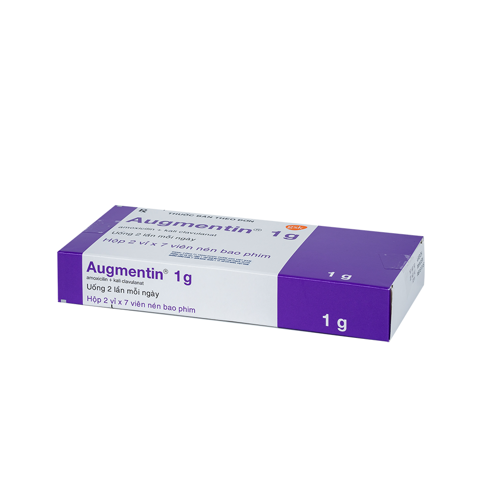 AUGMENTIN 1G H/14V GSK