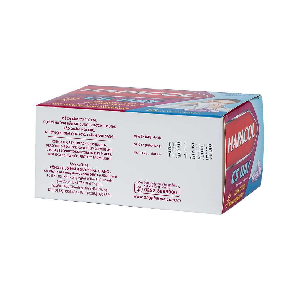 Hapacol CS day v/10 h/100 t/8400