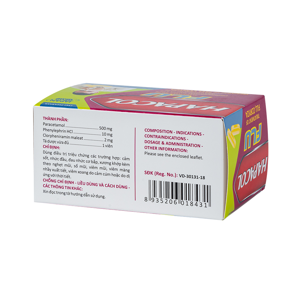 Hapacol Flu v/10 h/100 t/9600