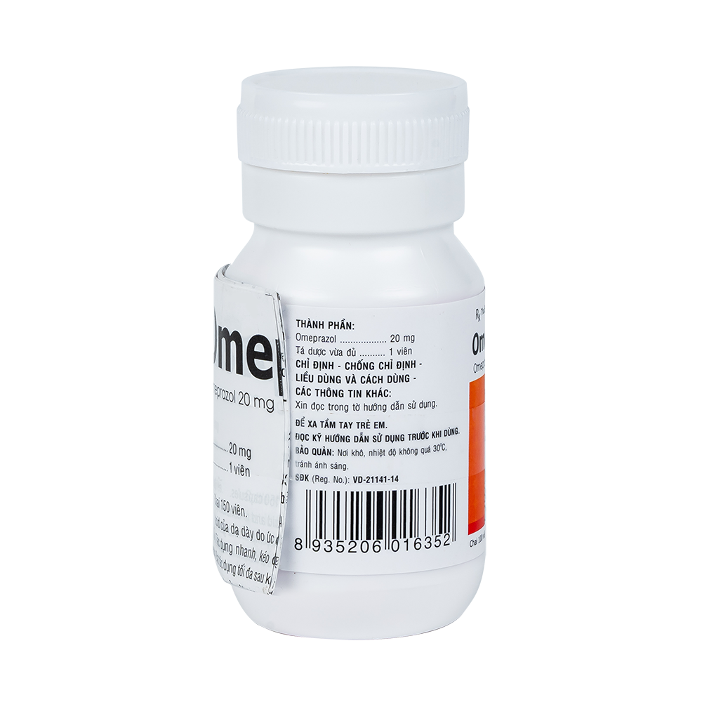 Omeprazol DHG ch/100 t/18000