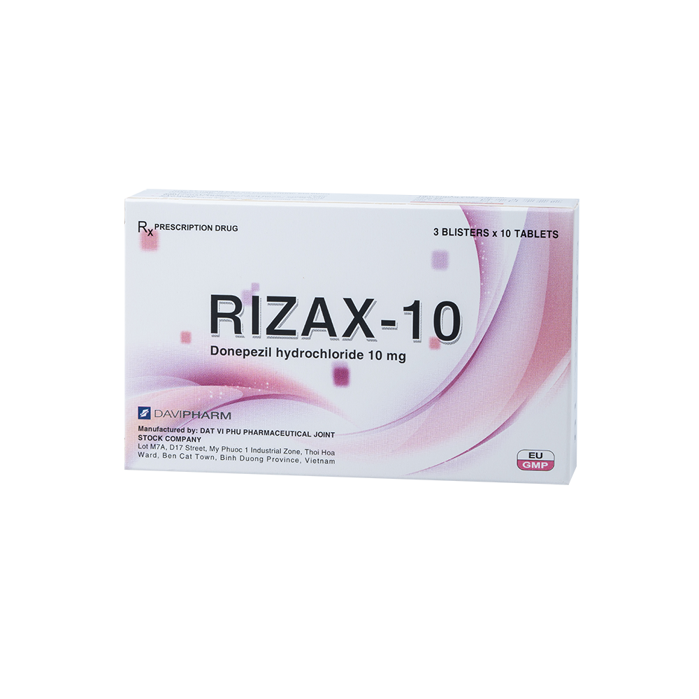 RIZAX-10 Hộp 30 Viên Davipharm