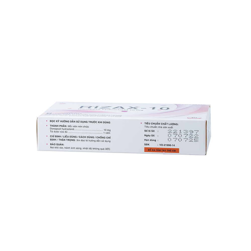 RIZAX-10 Hộp 30 Viên Davipharm