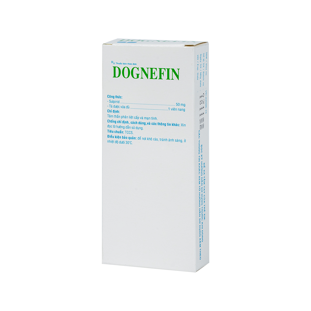 Dognefin Hộp 3 vỉ x 10 viên