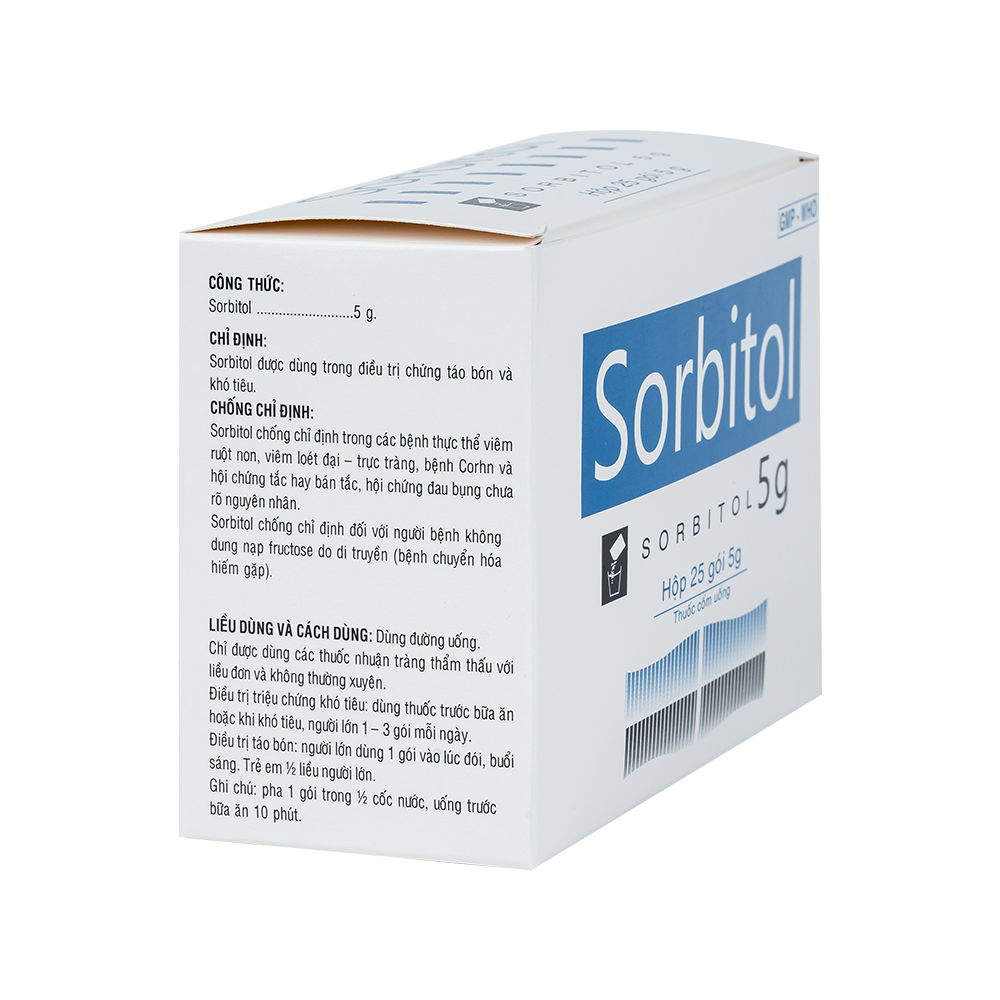 Sorbitol 5 g hộp xanh