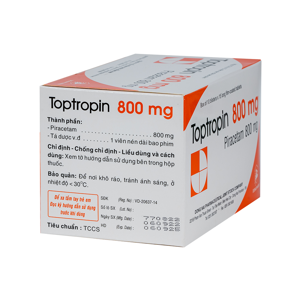 Toptropin 800 viên trắng