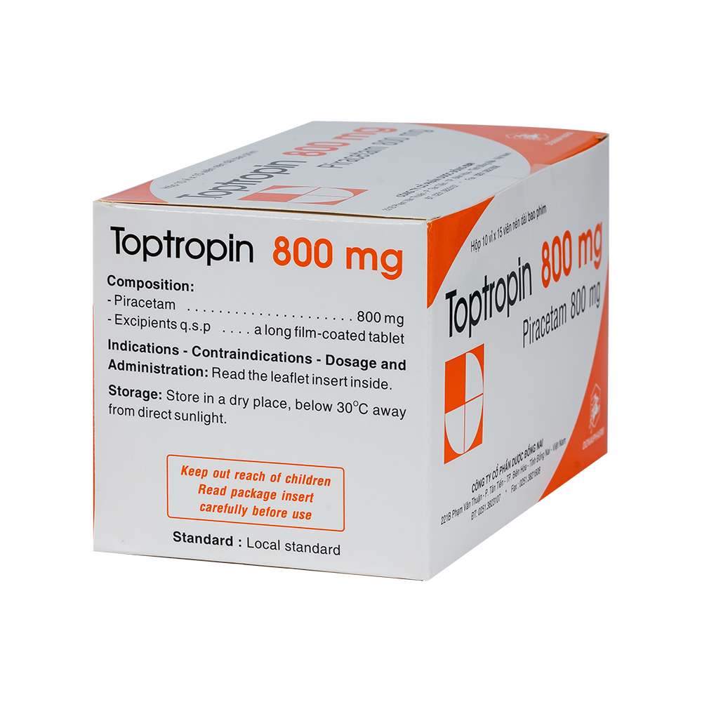 Toptropin 800 viên trắng