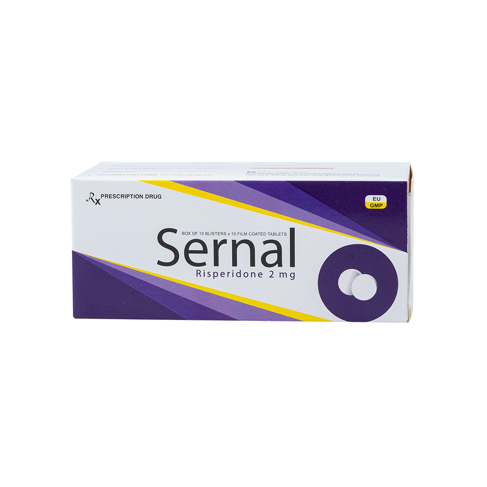 SERNAL-2 Hộp 100 Viên Davipharm