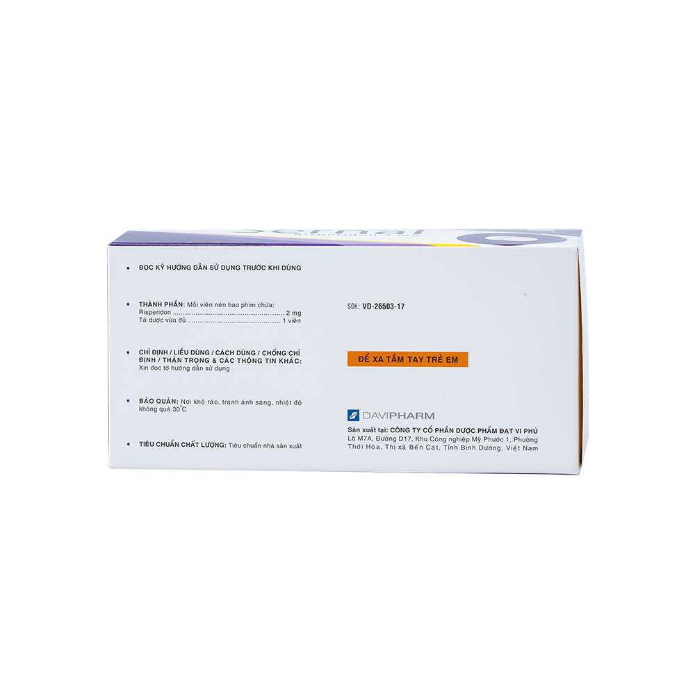SERNAL-2 Hộp 100 Viên Davipharm