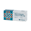 Metronidazole Stella 400 Hộp 2 vỉ x 7 viên Stella