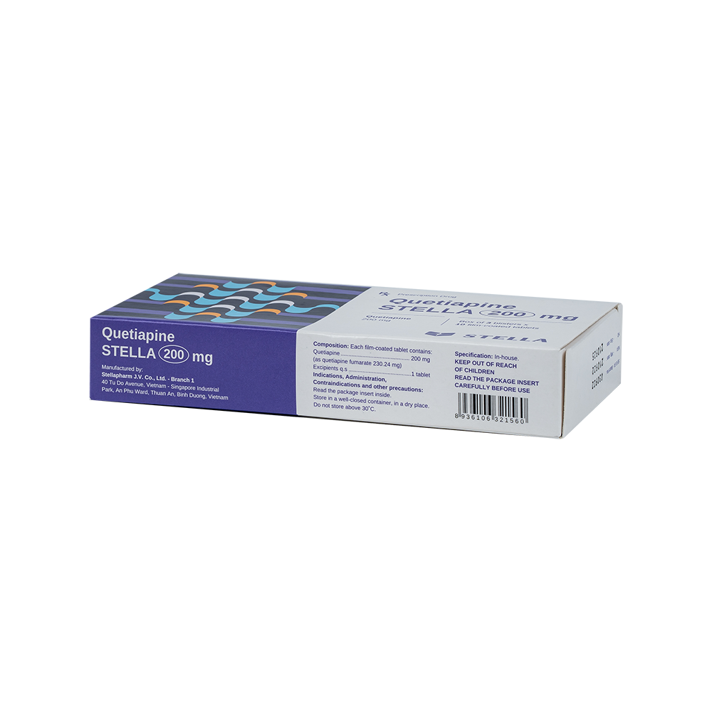Quetiapin Stella 200mg