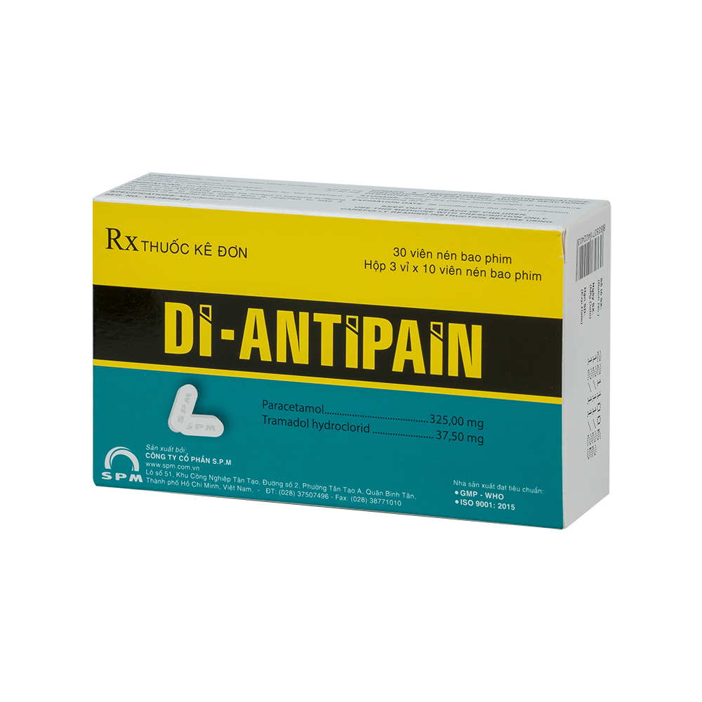 DI-ANTIPAIN Hộp 30 Viên