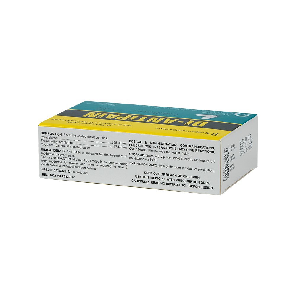 DI-ANTIPAIN Hộp 30 Viên