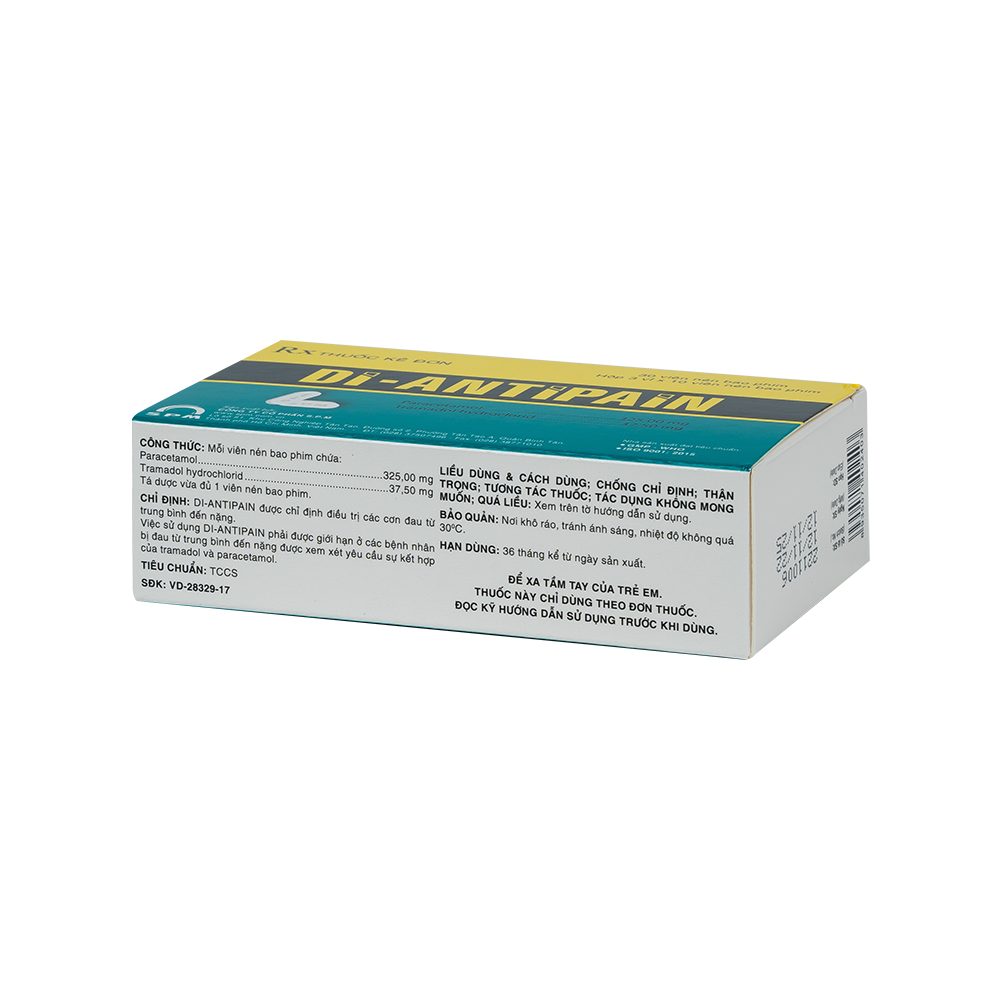 DI-ANTIPAIN Hộp 30 Viên