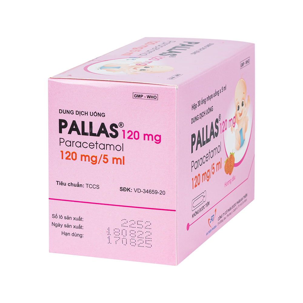 PALLAS 120mg Hộp 30 ống x 5 ml