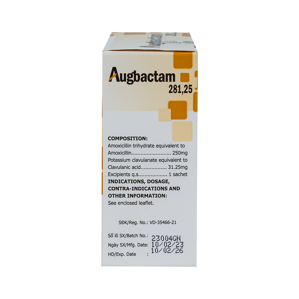AUGBACTAM 281,25 (H/12gói)