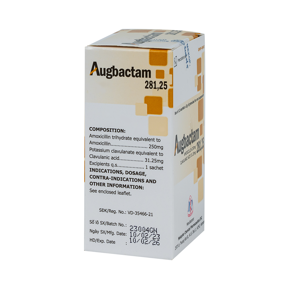 AUGBACTAM 281,25 (H/12gói)